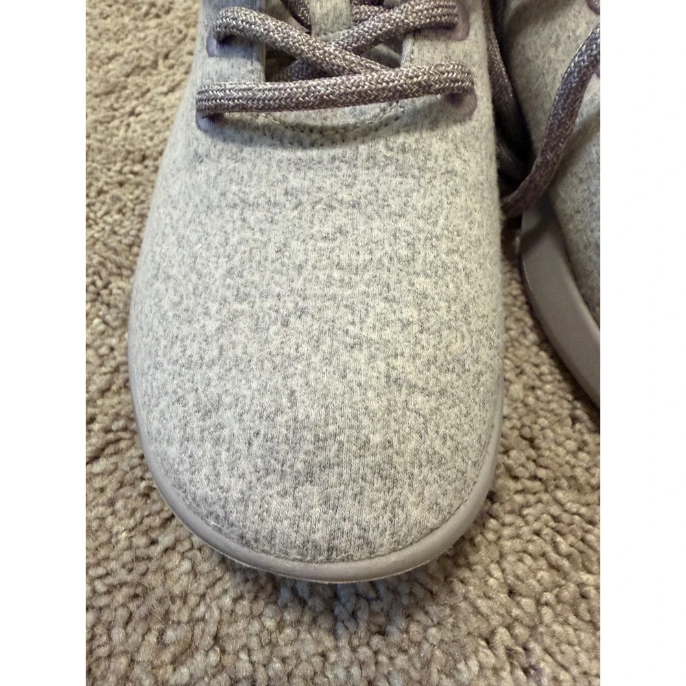 Allbirds Women Wool Runners‎ Grey Heather Merino Wool Sneakers Shoes Size W8